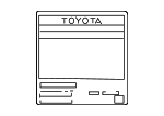 1129837120 - : 2009-2010 Toyota - Emission Label for Toyota: Corolla, Matrix Image