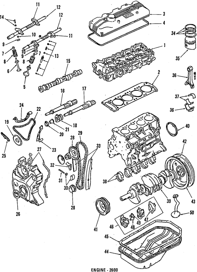 MD073398 - : Valve Springs for Mitsubishi Image