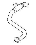 28750A9130 - Exhaust: Tailpipe for Kia: Sedona Image