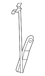 74967SZAA01 - Body: Arm &amp; Pivot Assembly for Honda: Pilot Image