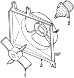 F80215140 - Cooling System: Blade for Mazda: 626 Image