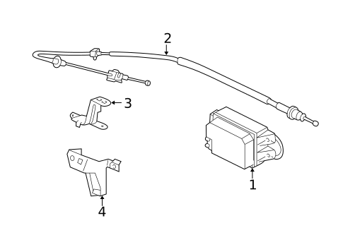 Cruise Control System for 2000 Chevrolet Silverado 1500 #0