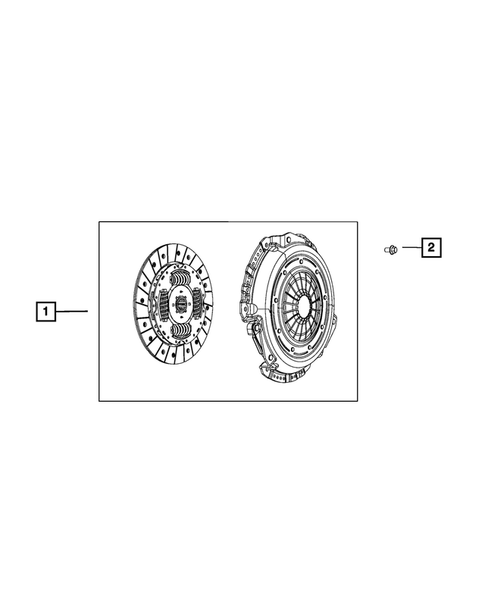 Clutch for 2023 Jeep Gladiator #0
