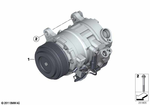 64529399059 - Heater and Air Conditioning: Air Cond.Compressor W/ Magnetic Coupling for BMW Image