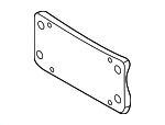 9J1807999COK1 - Body: License Bracket for Porsche Image