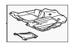 5142030101 - Body: Rear Shield for Toyota Image
