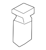 95555527600 - Body: Sill Trim Clip for Porsche: Cayenne, Macan Image