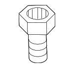 N90850202 - Body: Retaining Strip Screw for Porsche: Cayenne Image