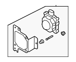 8W0907541C - Body: Distance Sensor for Audi Image
