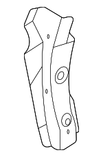 41009629396 - Body: Inner Reinforced for BMW: iX Image