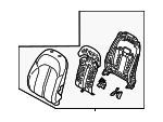 88402D5520H2B - : Seat Back Assembly for Kia Image