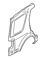 5F9Z7427840AA - Body: Quarter Panel for Ford: Freestyle, Taurus X Image