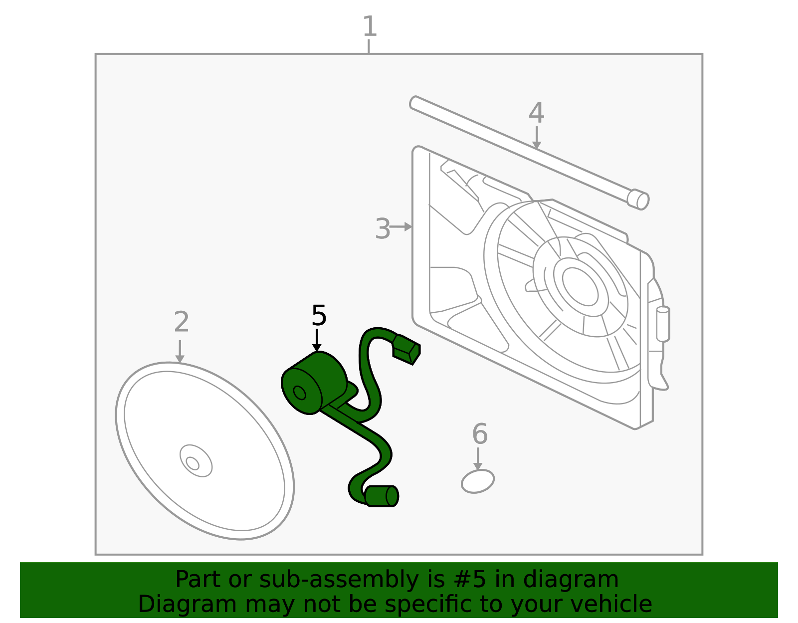 25386-2G380 - Fan Motor 2006-2010 Kia Optima | Kia.Parts Store