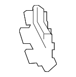 8266112350 - : 2019-2024 Toyota - Fuse &amp; Relay Box Cover for Toyota: Corolla, Corolla Cross Image