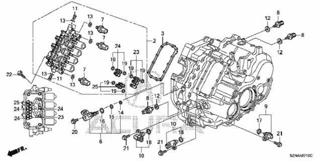 AT Sensor - Solenoid - Secondary Body for 2011 Acura ZDX #0