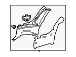 21769017545F05 - Body: Lower Quarter Trim for Mercedes-Benz Image