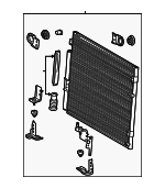 884A060060 - HVAC: Condenser Assembly for Lexus: LX600 Image