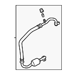 8870460600 - : Suction Hose for Lexus: GX550, LX600 Image
