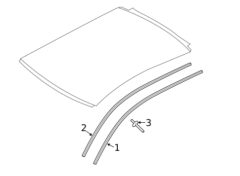 Exterior Trim - Roof for 2014 Audi RS7 #0