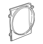 ZZP115210 - Cooling System: Fan Shroud for Mazda: B3000 Image