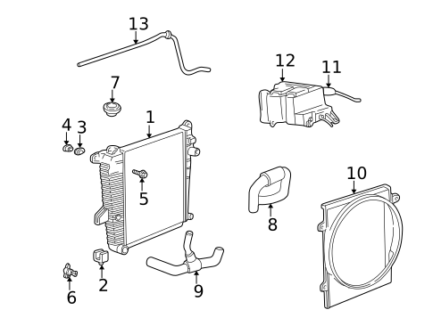 Radiators, Coolers & Related Components for 2002 Mazda B3000 #0