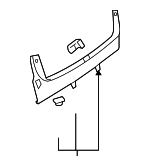 3B5863459HB41 - Body: Rear Trim for Volkswagen: Passat Image