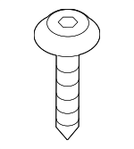 7147549513 - Body: Door Trim Panel Bolt for BMW: 128i, 325i, 325xi, 328i, 328i xDrive, 328xi, 330i, 330xi, 335d, 335i, 335i xDrive, 335is, 335xi, 530i, 530i xDrive, 540i xDrive, 550e xDrive, 740e xDrive, 740i, 740i xDrive, 745e xDrive, 750i, 750i xDrive, 840i Gran Coupe, 840i xDrive Gran Coupe, i5, iX, M3, M5, M760i xDrive, M8 Gran Coupe, M850i xDrive Gran Coupe, X3, X4, Z4 Image