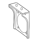 4655403604 - : Sound Simulator Rear Bracket for Mercedes-Benz Image