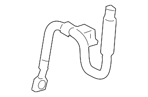 84289371 - : Part# 84289371 Front Driver Side Hydraulic Brake Hose for Buick: LaCrosse, Regal Sportback, Regal TourX Image