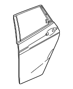 67651T5RA01ZZ - Body: Outer Panel for Honda: Fit Image