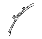 76230JA035 - Body: Inner Hinge Pillar for Nissan Image