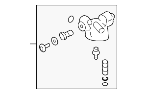 19418234 - : Oil Filter Adapter for Buick: Lucerne | Cadillac: DeVille, DTS Image