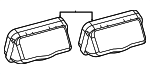 8127033110 - Electrical: License Lamp for Toyota Image