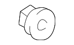 9008017273 - Body: Corner Molding Nut for Lexus: ES250, ES300h, ES350, NX250, NX350, NX350h, NX450h+ Image