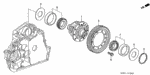 41100PCJ900 - Transmission - Automatic: DIFFERENTIAL for Honda Image