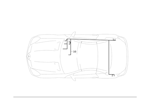 Fiber Optical Cable Wiring Harness (D2B and Most) for 2006 Mercedes-Benz SLK280 #0
