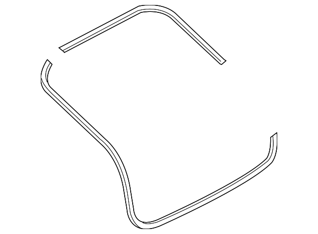 Weatherstrip - BMW (51767003105)
