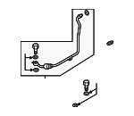 94810708671 - Engine: Pressure Line for Porsche: Panamera Image