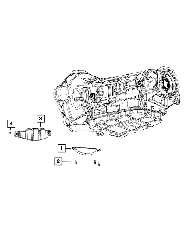 154596 - Transmission: Tapping Hex Flange Head Screw for Mopar Image