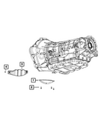 154596 - Transmission: Tapping Hex Flange Head Screw for Dodge: Ram 1500, Ram 2500, Ram 3500 | Ram: 2500, 3500 Image