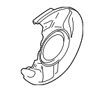 4788117070 - Brakes: Splash Shield for Toyota: MR2 Spyder Image