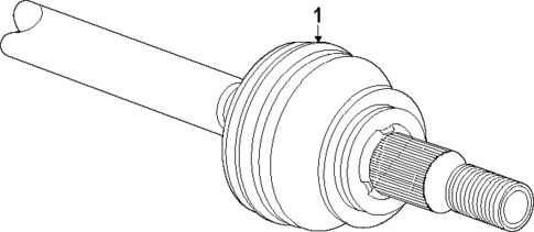 Drive Axles for 2024 Chevrolet Blazer EV #1