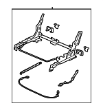 81710SZAA01 - Body: Seat Adjuster for Honda: Pilot Image