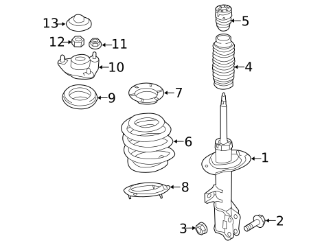 Struts & Components for 2025 Kia Seltos #0