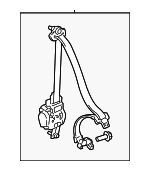 4818TK8A00ZF - Electrical: Belt &amp; Retractor for Honda: Odyssey Image