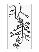 4H0971687CD - Body: Wire Harness for Audi: A8 Quattro, S8 Image