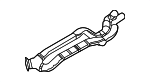 LR165106 - : Exhaust Crossover Pipe for Land-Rover Image
