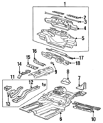 12537002 - Body: Rear Body Panel for GM Image