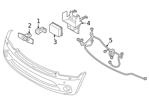 Electrical Components for 2019 INFINITI QX80 #1