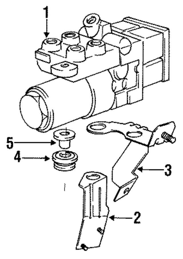 34511163086 - : Modulator Valve for BMW: 740i, 740iL, 750iL, 840Ci, 850Ci, 850CSi, 850i Image